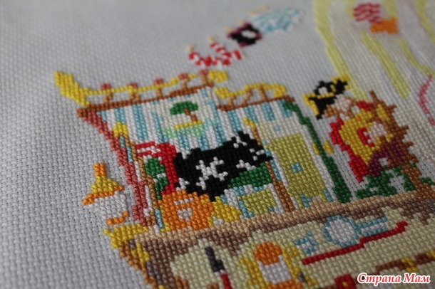 *Пиратский корабль от Bothy Threads