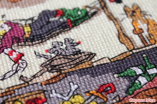 *Пиратский корабль от Bothy Threads