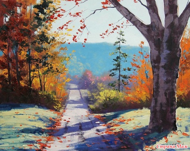 Осенние пейзажи. Graham Gercken