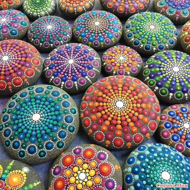 Роспись по камням. Мастер-класс