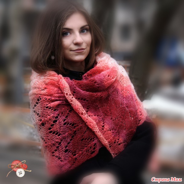 Палантин "Нежность"