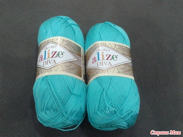 Что связать из Alize Diva?