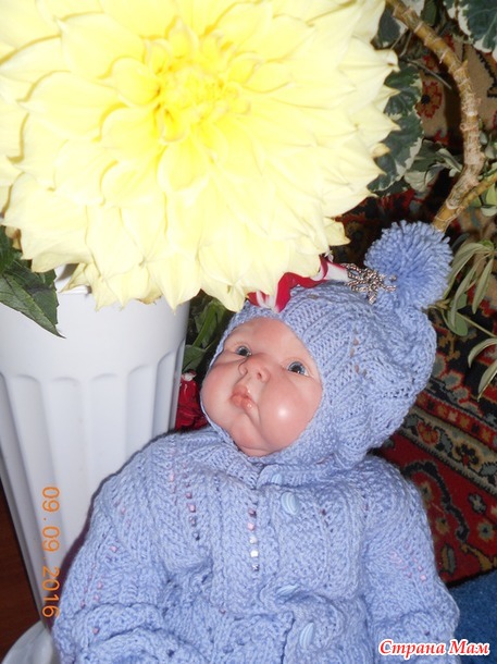Утепляемся :)! Костюмчик для малышки.