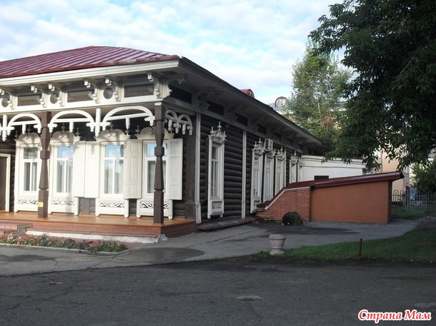 Дома прошлого века в моем городе.