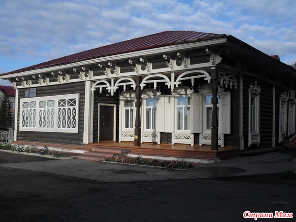Дома прошлого века в моем городе.