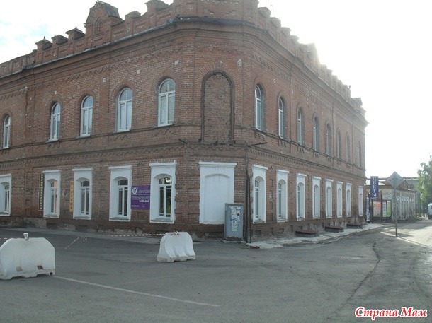 Дома прошлого века в моем городе.