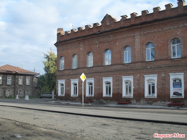 Дома прошлого века в моем городе.