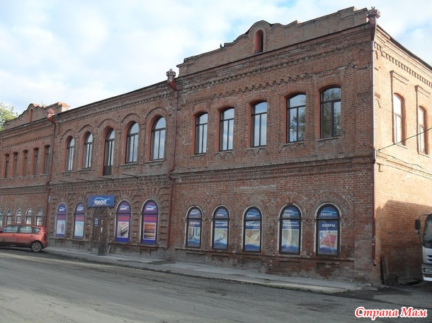 Дома прошлого века в моем городе.