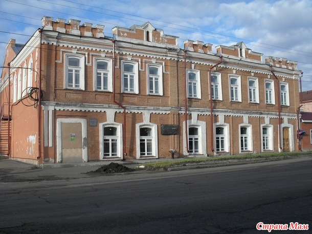 Дома прошлого века в моем городе.