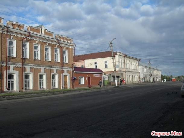 Дома прошлого века в моем городе.