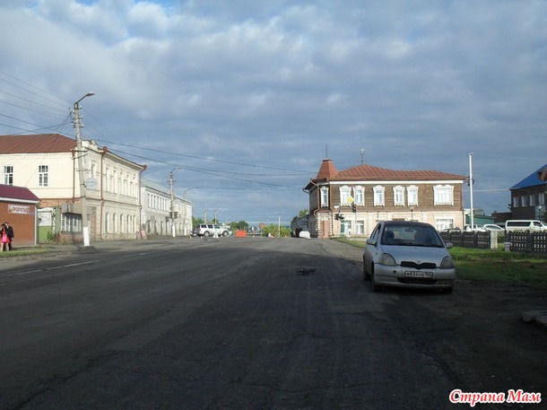 Дома прошлого века в моем городе.
