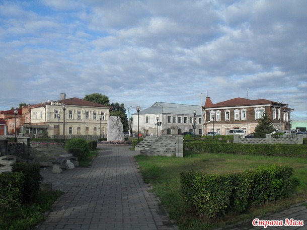 Дома прошлого века в моем городе.
