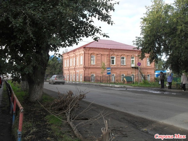Дома прошлого века в моем городе.