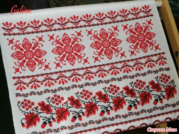 Рушник бисером