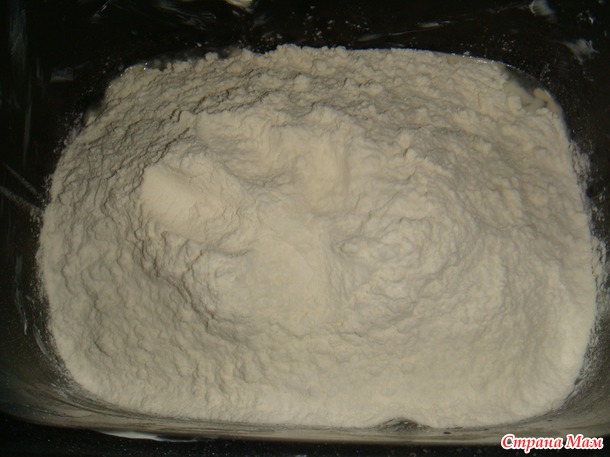 Пшеничный хлеб с манной крупой