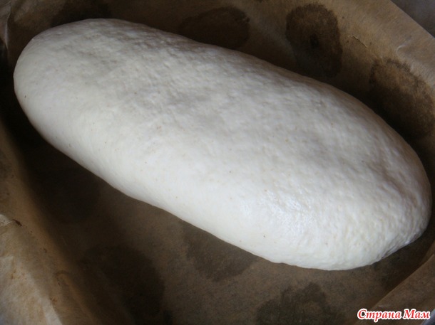 Пшеничный хлеб с манной крупой