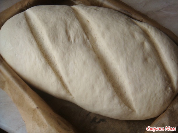 Пшеничный хлеб с манной крупой
