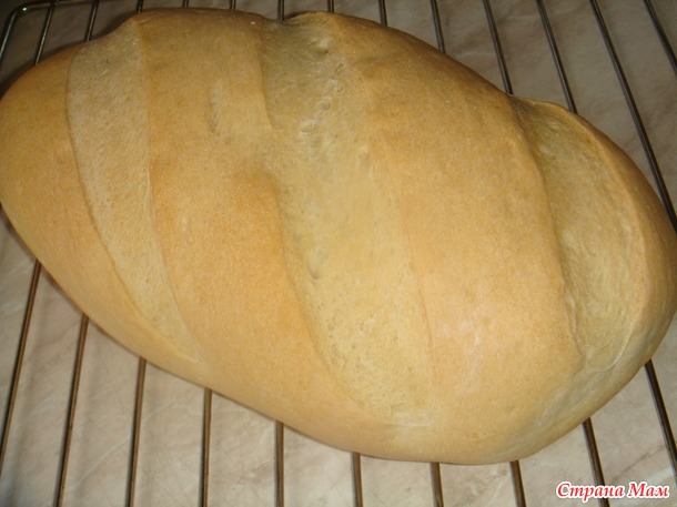 Пшеничный хлеб с манной крупой