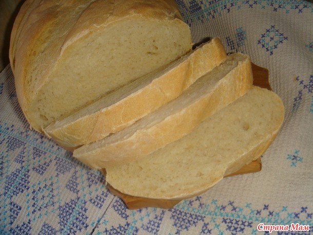 Пшеничный хлеб с манной крупой
