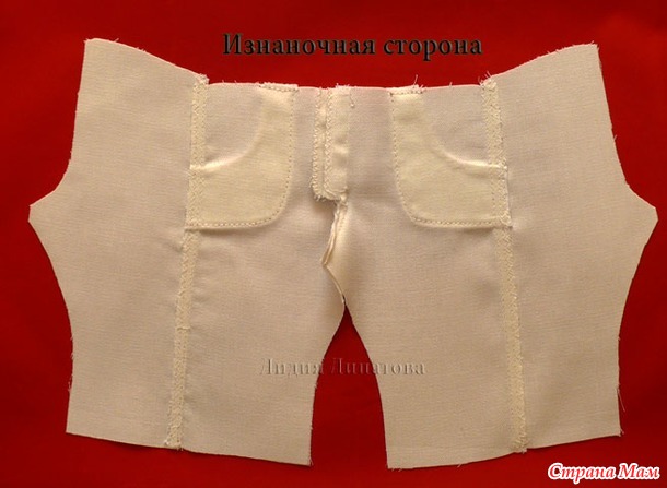 Джинсы с выкройкой.