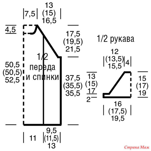 джемпер с короткими рукавами