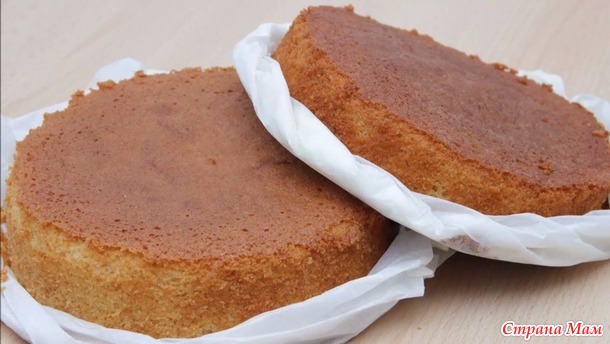 Самые удачные коржи для тортов.