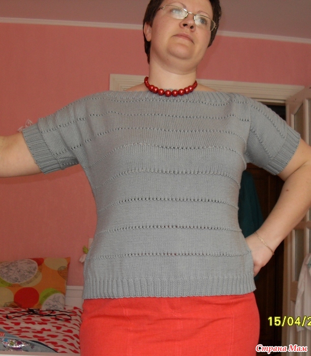 По мотивам топа РАКЕЛЬ - Вязание - Страна Мам