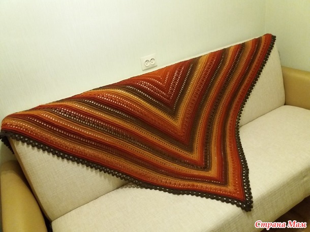 Шаль "Секретная тропинка" Secret Paths Sjal / Shawl