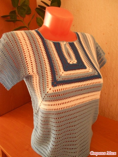 Кофточка (азиатский квадрат)