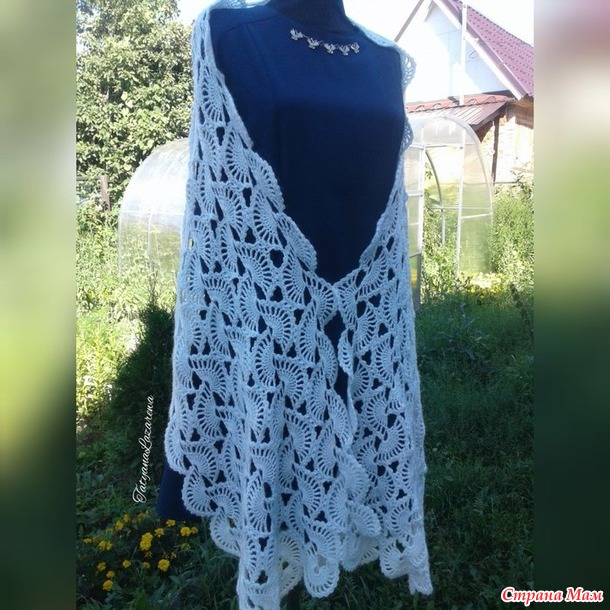 . Палантин Кружевной