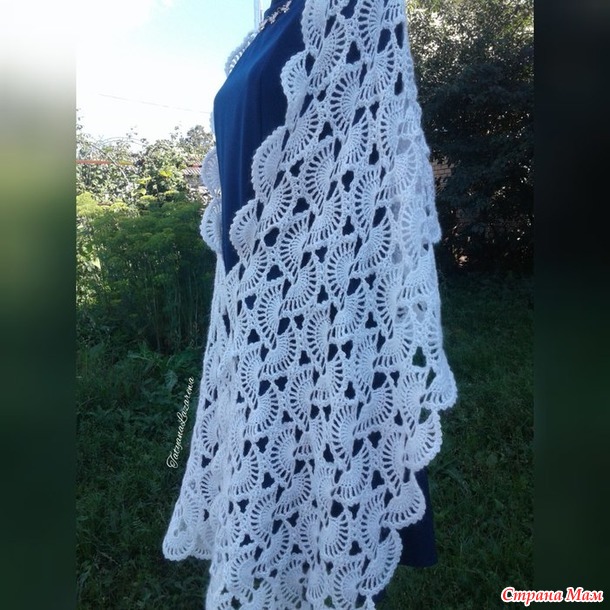 . Палантин Кружевной