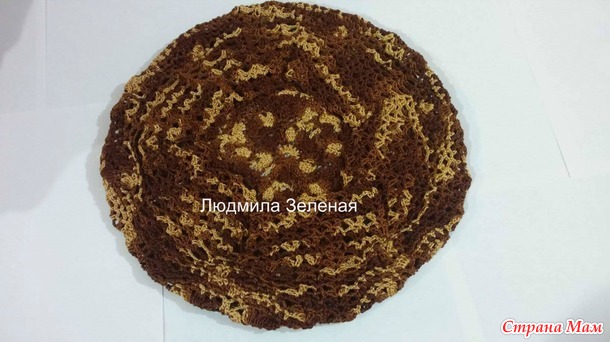 . Беретики ажурные + снудик