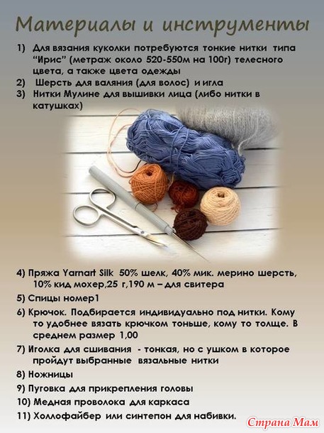 Джон Ватсон. Мастер класс по вязанию портретной куклы крючком (20см)