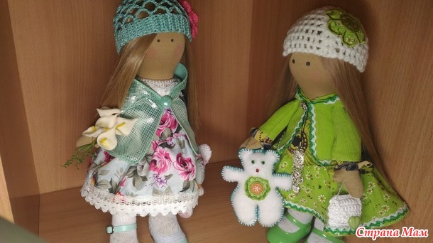 . Мои куклы большеножки