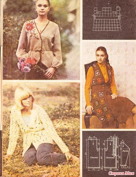 СТАРЫЕ ЖУРНАЛЫ ПО ВЯЗАНИЮ: Фото альбомы - Страна Мам