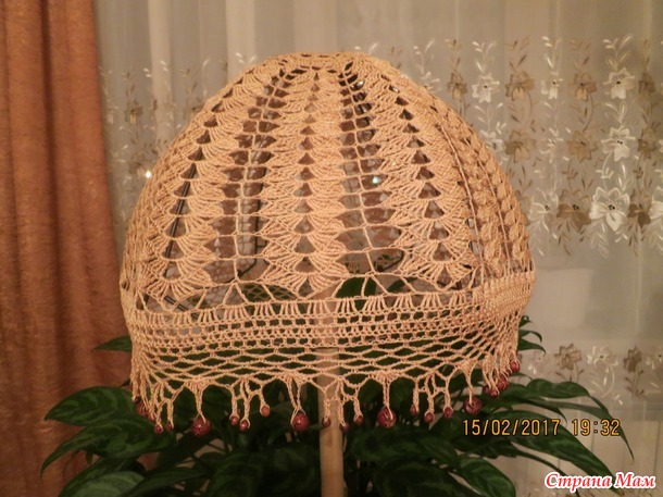 Абажур (крючком)