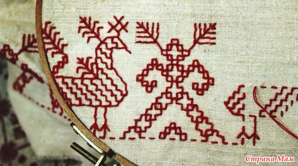 Русская вышивка