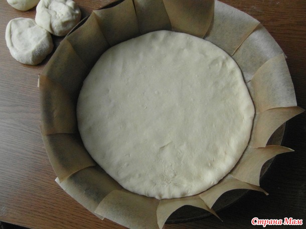 Картофельно - булочный пирог.