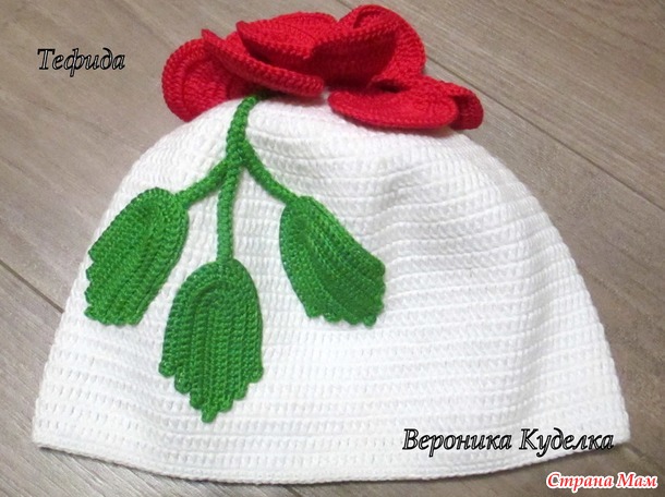Шапочка "Роза"