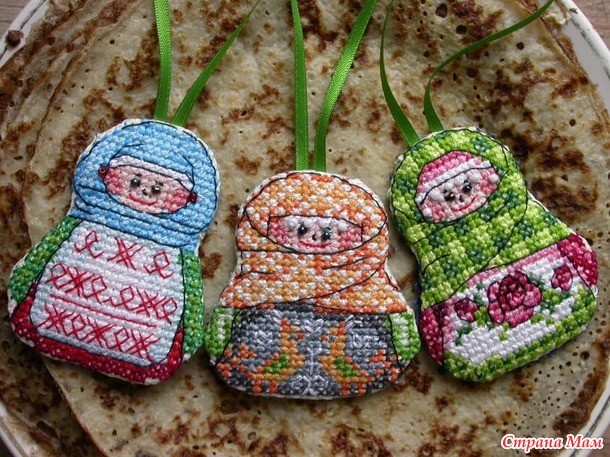 Луша, Глаша и Маруся! С Масленицей!