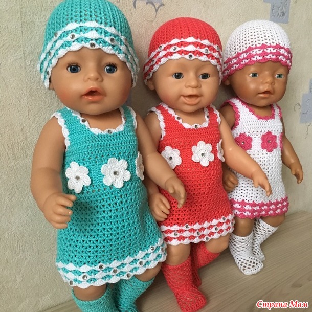 . Наряды для baby born #2