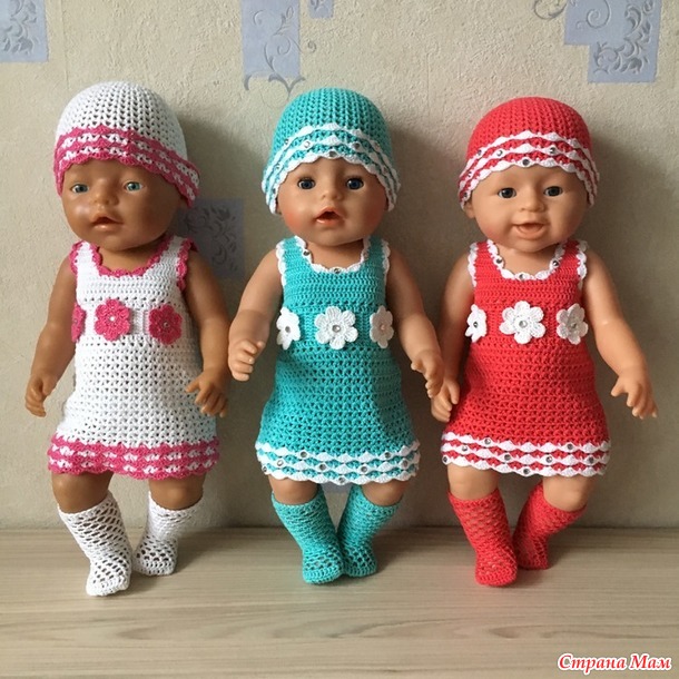 . Наряды для baby born #2