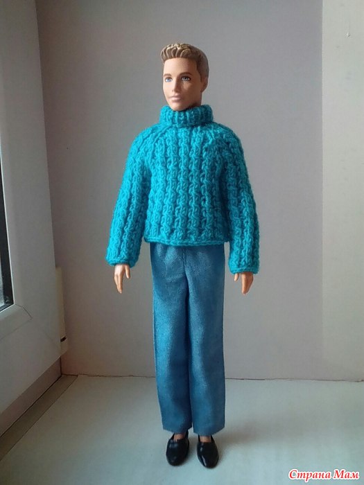 Свитер для Кена - Вязание одежды для кукол - мастер классы | Бэйбики - 