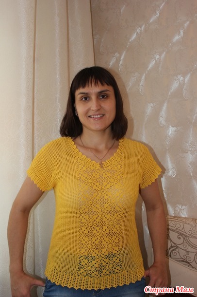 Солнечный топ от Таши