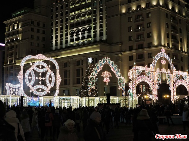 Новогодний центр Москвы