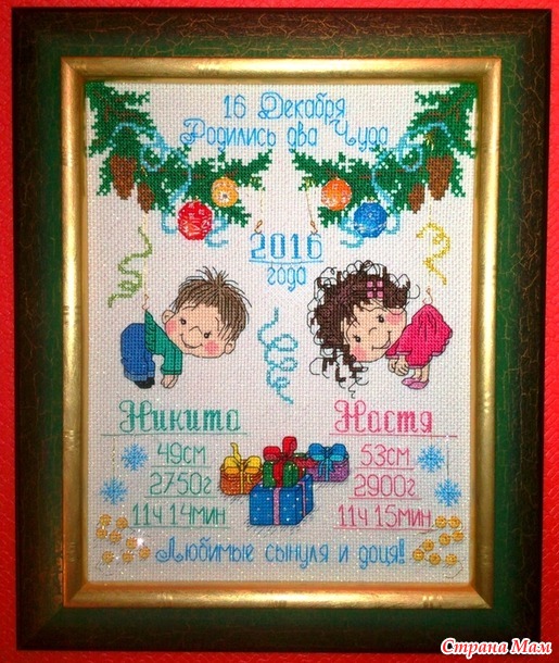 Метрика для двойняшек