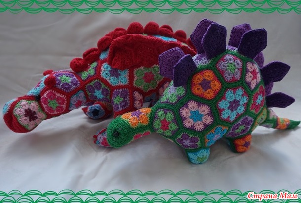 Самый красивый дракон. Африканский цветок. Стегозавр и другие игрушки.