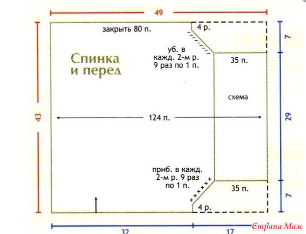. Летний топ для Индии