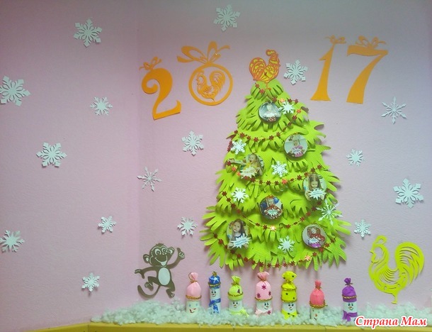 Новогодние окна 2017