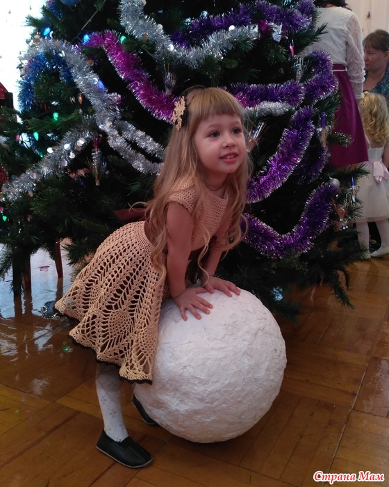 Платье на утренник для любимой дочи!) - Вязание - Страна Мам